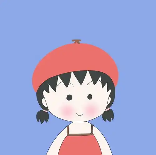  动漫女头樱桃小丸子高清动漫头像合集