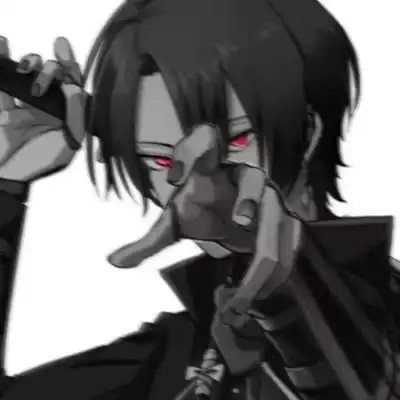  黑白动漫男头高冷帅气愿你的生男生头像我要个性网