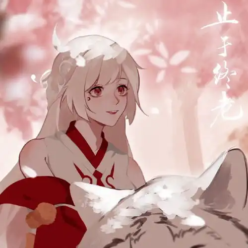  深情对望的情侣头像