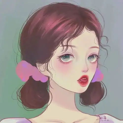 2022年闺蜜头像插画手绘姐妹闺蜜头像