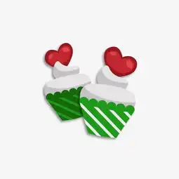  绿色情人节卡通冰激凌矢量图图片素材其他格式下载动漫人物大全