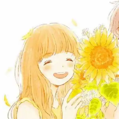  2020清新可爱卡通情侣头像一对,懂我不必说出来