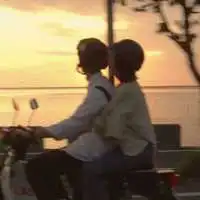  2021最火最潮双人恋人真人头像,情侣头像图片