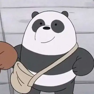 难过而又可爱的小熊熊