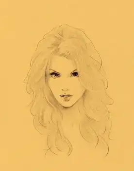  20个手绘美女,你喜欢哪一个