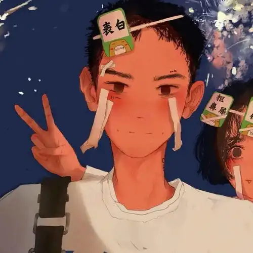  情侣头像你们要的动漫情侣头像