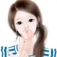  卡通微笑女生头像唯美微信头像图片大全