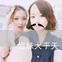 姐妹头像带字的华丽的外表内心的脆弱