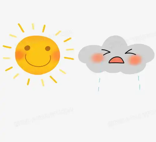  卡通手绘天气哭笑表情包元素png图片素材下载卡通png熊猫办公
