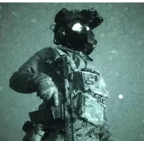  黑暗终结者透过黑夜,这是夜视仪的独特世界