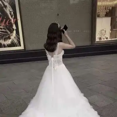  头像舍婚纱女头情头婚纱是一段记忆,更是每个女孩的梦