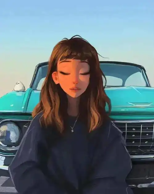  小姐姐专属手绘头像,你值得拥有