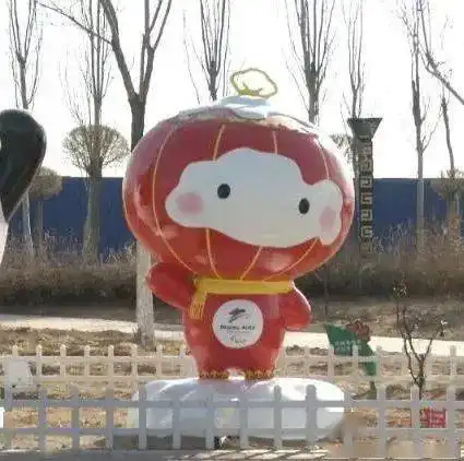 冬奥元素扮靓涿鹿