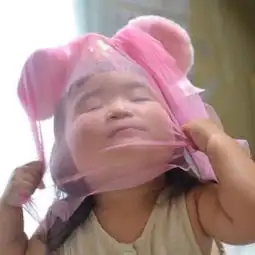  头像女可爱萌小孩搞怪逗比小孩图片头像