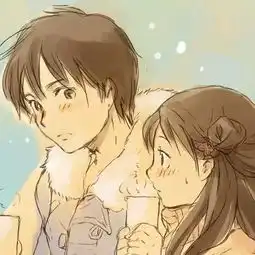  超级甜蜜的动漫情侣头像,好想告诉你