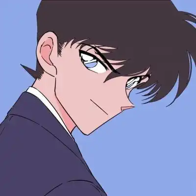  名侦探柯南一男一女动漫情头图片