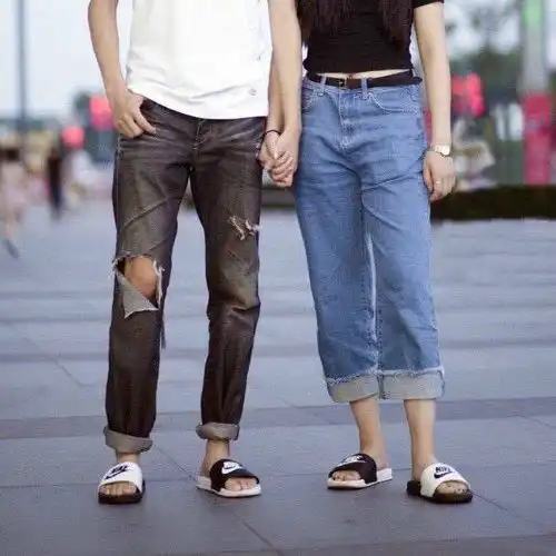  aj夏季飞人拖鞋男女款黑白情侣鞋鸳鸯忍者拖鞋运动防滑运动拖鞋潮