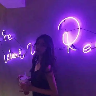  紫色系霸气女头像韩版霸气范高清qq头像