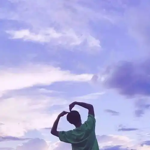  情侣头像野心不大,你和天下