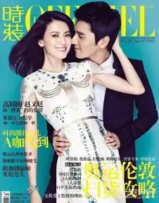  明星情侣杂志大片合辑,范冰冰居然剪了短发跟李晨比帅