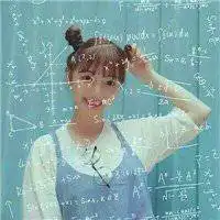 女生闺蜜头像三人三张带数学公式