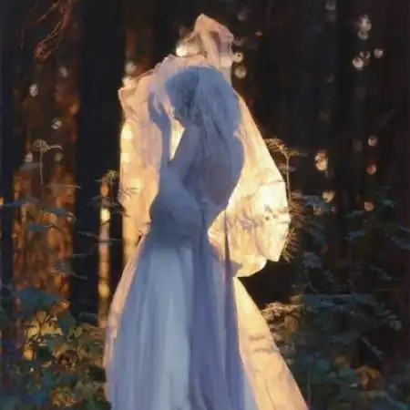  qq欧美女生头像有些话话都藏在眼泪里