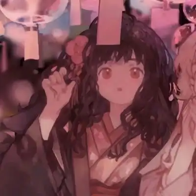 奶酪闺蜜二次元动漫女生头像