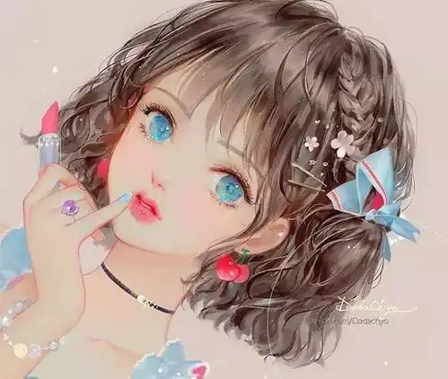  韩国高人气插画师,感觉她画的颜值都逆天了