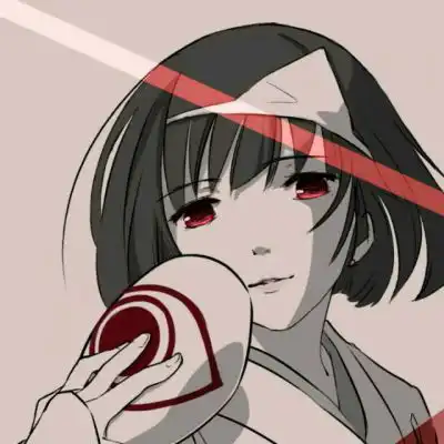  动漫异瞳少女头像红眼睛病女头像好看但不恐怖