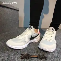  nike耐克男鞋2017新款华夫女鞋明星同款复古华夫慢跑鞋休闲运动鞋网面透气轻便情侣跑步鞋