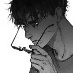  帅气的动漫男生戴眼镜微信头像1