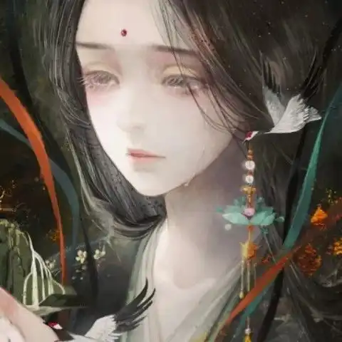  古风女生头像,仙女般的古风世界佳人,班级里数你最美