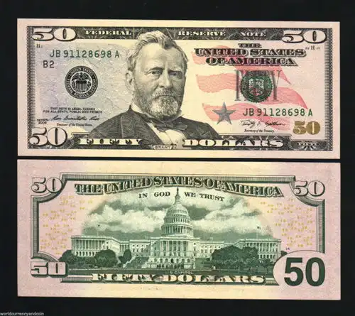  50元美元长什么样