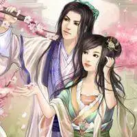  韩国插画手绘情侣头像女生头像微信头像图片大全