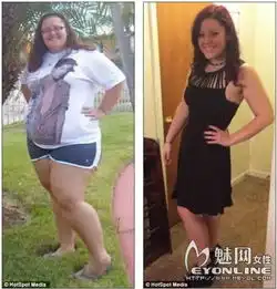  为见比伯一面美国胖女孩狂减120斤
