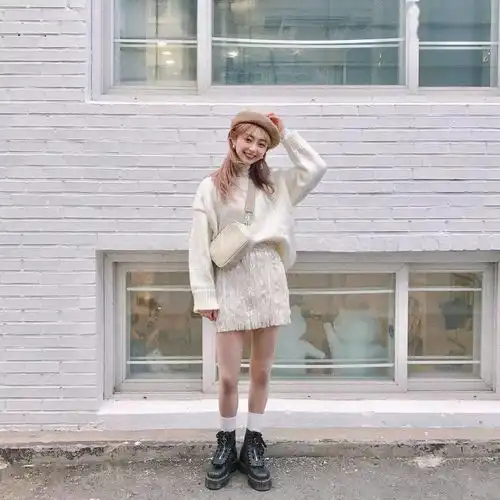  小个子穿搭模范生这个身高158的小姐姐太会穿啦