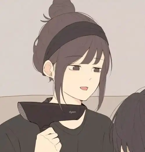  情侣头像我喜欢你,认真且怂