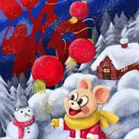  2020卡通可爱鼠年吉祥物头像