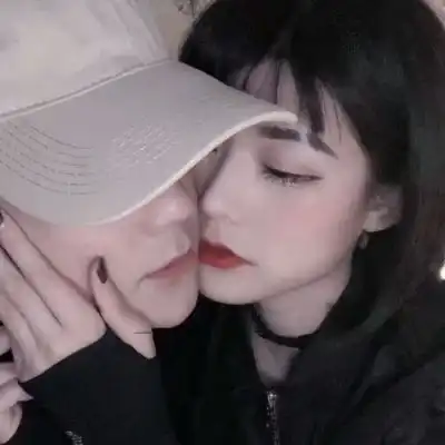  陈情暗黑系超酷情侣头像.