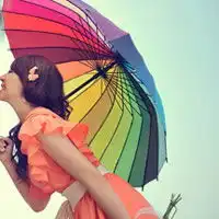  一男一女潮流时尚的情侣qq头像