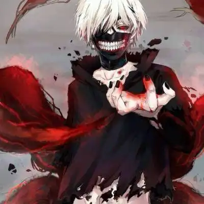  金木研图片最血腥头像东京食尸鬼的金木研霸气恐怖图片