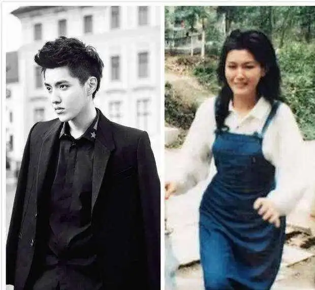  吴亦凡妈妈颜值超高,独自一人抚养儿子长大,永远支持孩子的梦想