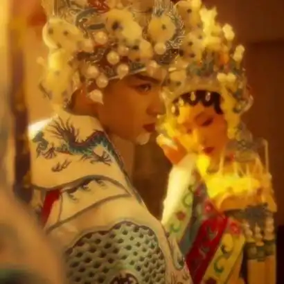  古风戏子头像男戏子的图片唯美头像