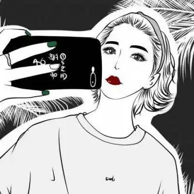  好看的漫画头像女生图片高冷高清二次元头像女