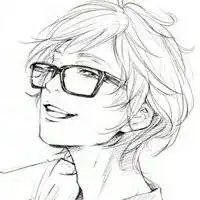  简约黑白线条头像图片微信头像图片大全