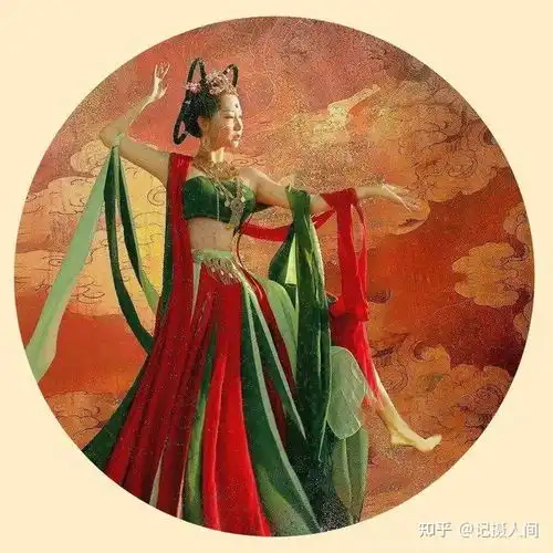  人像摄影组图敦煌飞天