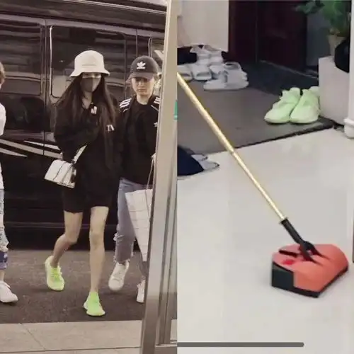  魏大勋杨幂穿着情侣装同一现身小区,疑似已同居