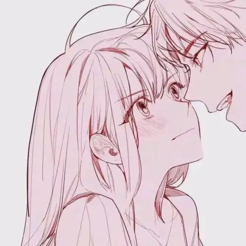  动漫头像恶作剧之吻
