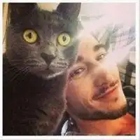  动漫情侣抱猫头像图片微信头像图片大全