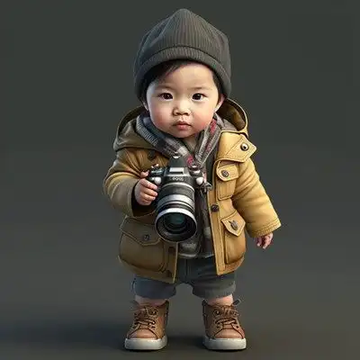  2023抖音上超火的萌娃职业头像图片